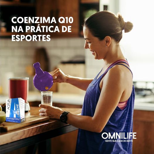 Aqtua Coenzima Q10 Omnilife Brasil